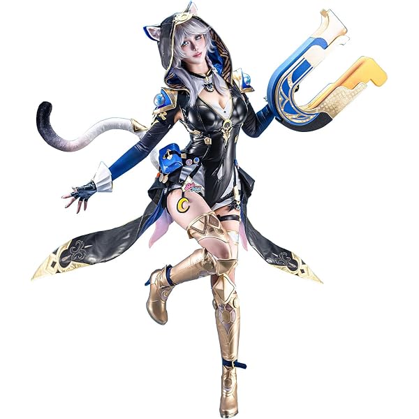 Amazon.co.jp: [fenglei] 崩壊スターレイル サフェル コスプレ衣装 +